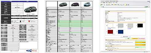 Vehicle catalog tool